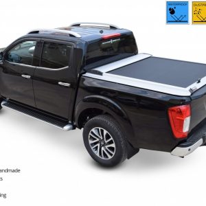 Laderaumabdeckung - Rollverdeck für NISSAN NP300 D23 Navara double cab 2016+ SOT 1314 Aluminium eloxiert