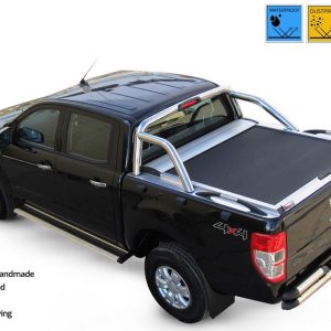 Laderaumabdeckung – Rollverdeck für FORD Ranger LIMITED D/C ab 11/2012+ & 2016+ SOT 1306 Alluminium eloxiert