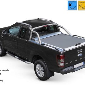 Laderaumabdeckung - Rollverdeck für FORD Ranger LIMITED S/C ab 11/2012+ & 2016+ SOT 1307 Aluminium eloxiert