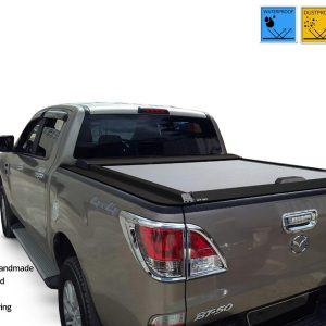 Laderaumabdeckung - Rollverdeck für MAZDA BT 50 double cab ab 2012+ SOT 1306 black matt
