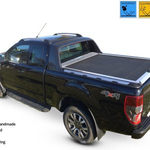 Laderaumabdeckung - Rollverdeck für FORD Ranger WildTrak SPACE CAB ab 11/2012+ & 2016+ SOT 1309 Aluminium eloxiert