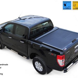 Laderaumabdeckung - Rollverdeck für FORD Ranger Double Cab 2007-2011 SOT 130 black matt