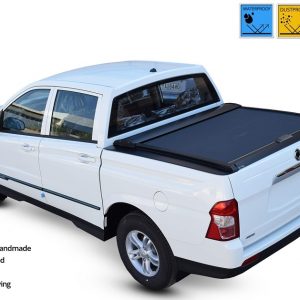Laderaumabdeckung - Rollverdeck für SsangYong Actyon Sport Double Cab 2007-2014 SOT 13081 black matt