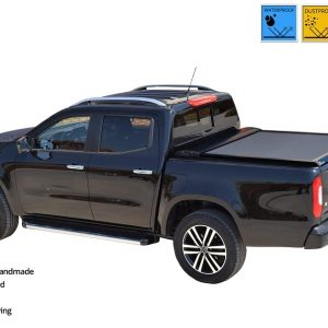 Laderaumabdeckung - Rollverdeck für Mercedes Benz X-Klasse Doppel Cab SOT 1319 black matt