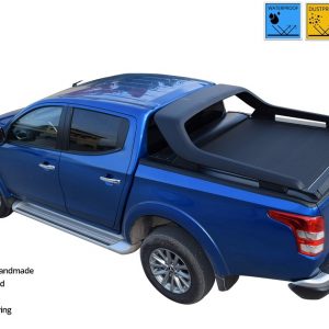 Laderaumabdeckung - Rollverdeck für FIAT FULLBACK CROSS D/C ab 2018+ mit original OEM ROLLBAR SOT 13110 black matt