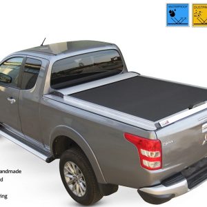 Laderaumabdeckung - Rollverdeck für FIAT FULLBACK 2016+ PICK UP Space Cab SOT 1312 Aluminium eloxiert