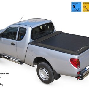 Laderaumabdeckung – Rollverdeck für MITSUBISHI L200 (Triton) 2006-2015 Space Cab SOT 1303 black matt 047L2001303BLACK