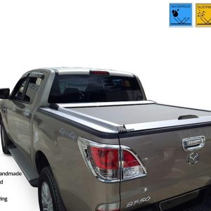 Laderaumabdeckung - Rollverdeck für MAZDA BT 50 double cab ab 2007-2011 SOT 130 Aluminium eloxiert