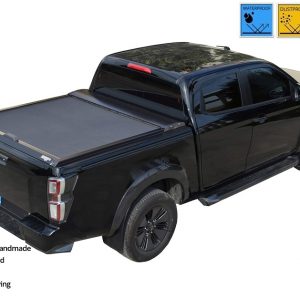 Laderaumabdeckung - Rollverdeck für ISUZU D-Max S/C Space Cab 2021+ SOT 13051 black matt