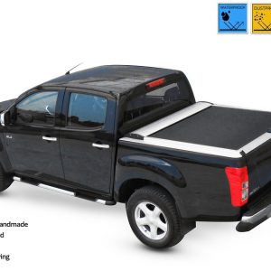 Laderaumabdeckung - Rollverdeck für ISUZU D-Max D/C Double Cab 2007-2011 SOT 130 Aluminium eloxiert
