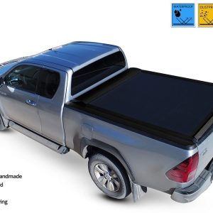 Laderaumabdeckung - Rollverdeck für Toyota Hilux REVO 2016+ Space Cab SOT 1317 black matt