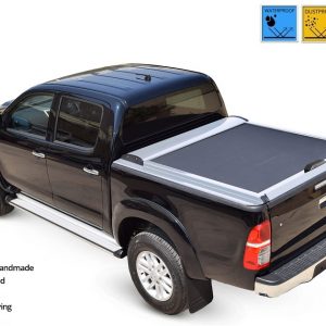 Laderaumabdeckung - Rollverdeck für TOYOTA HILUX VIGO Double Cab 03/2005-2016 SOT 130 Aluminium eloxiert