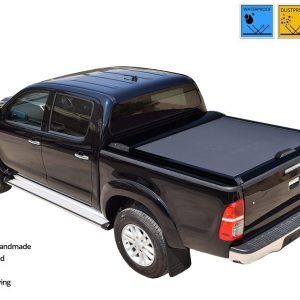 Laderaumabdeckung - Rollverdeck für TOYOTA HILUX VIGO Double Cab 03/2005-2016 SOT 130 black matt