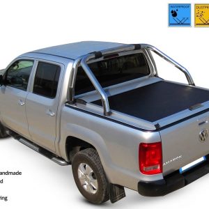 Laderaumabdeckung - Rollverdeck für VW AMAROK mit original VW Styling Bar D/C SOT 1301 Aluminium eloxiert