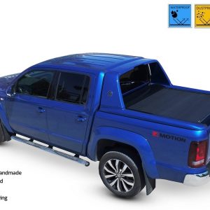 Laderaumabdeckung - Rollverdeck für VW AMAROK AVENTURA double cab SOT 1318 black matt