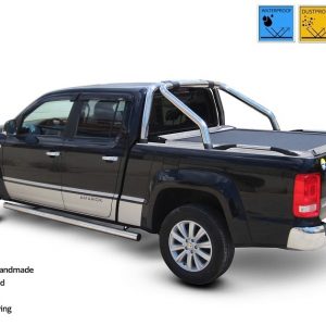 Laderaumabdeckung - Rollverdeck für VW AMAROK LONG Niederländische Version mit OEM rollbar SOT13011 Aluminium eloxiert