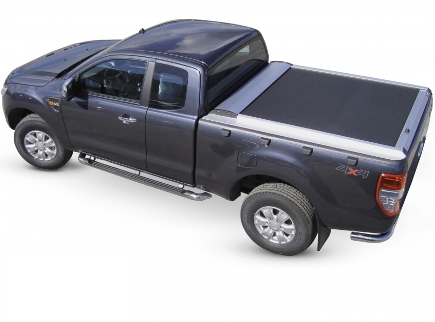 Laderaumabdeckung – Rollverdeck für FORD Ranger Space Cab 1998-2007 SOT 1303 Aluminium eloxiert 021RANGER1303SILVER – Bild 3