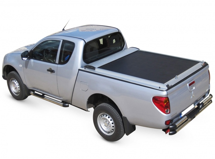 ITSUBISHI L200 (Triton) 2006-2010 Space Cab SOT 1303 Aluminium eloxiert Laderaumabdeckung