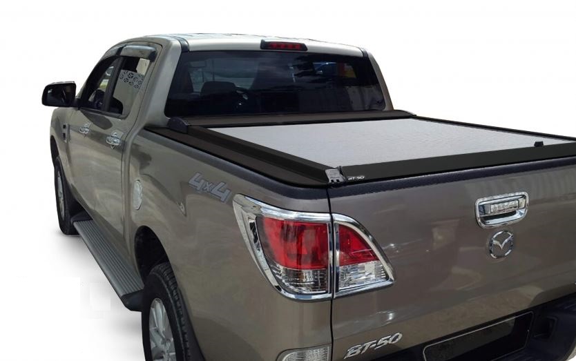 MAZDA BT 50 double cab ab 2007-2011 SOT 130 black matt Laderaumabdeckung - Rollverdeck