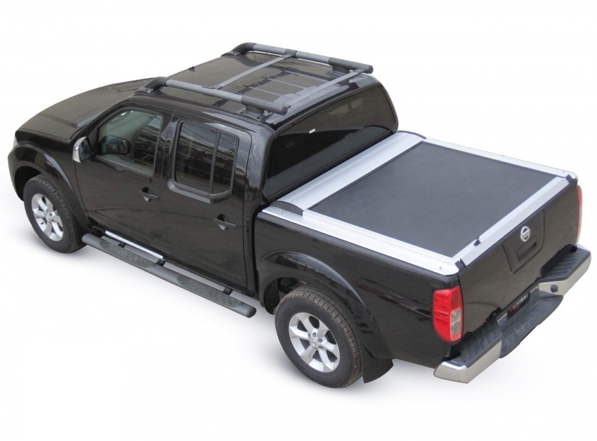NISSAN Navara D40 Double Cab 165cm SOT 1302 Aluminium eloxiert Laderaumabdeckung - Rollverdeck