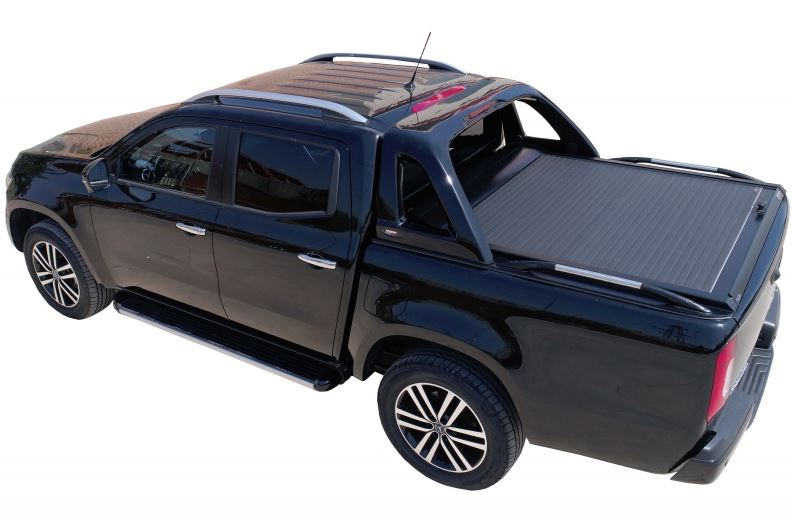 Laderaumabdeckung – Rollverdeck für Mercedes Benz X-Klasse Doppel Cab SOT 1319 black matt 054XKLASSE1319Black – Bild 14