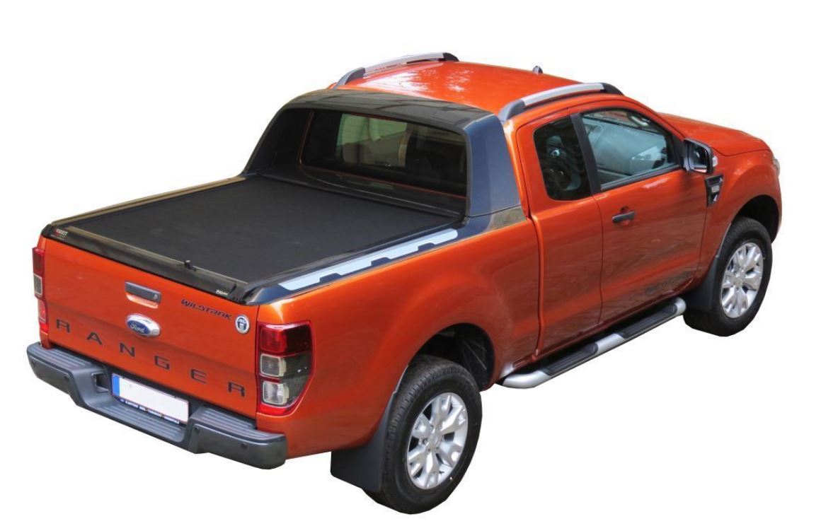 Laderaumabdeckung – Rollverdeck für FORD Ranger WildTrak SPACE CAB ab 11/2012+ & 2016+ SOT 1309 Aluminium eloxiert 013WILDTRAK1309SILVER – Bild 4