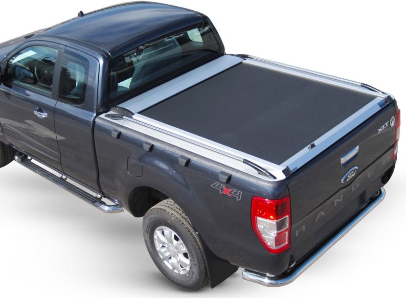 Laderaumabdeckung – Rollverdeck für FORD Ranger Space Cab 1998-2007 SOT 1303 Aluminium eloxiert 021RANGER1303SILVER – Bild 4