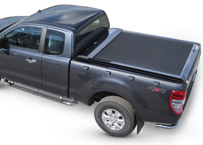 Laderaumabdeckung – Rollverdeck für FORD Ranger Space Cab 2007-2011 SOT 1303 black matt 018RANGER1303BLACK – Bild 3
