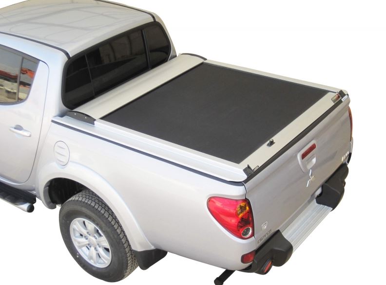Mitsubishi L200 2006-08/2015 Double Cab Longbed SOT 130 Aluminium eloxiert Laderaumabdeckung
