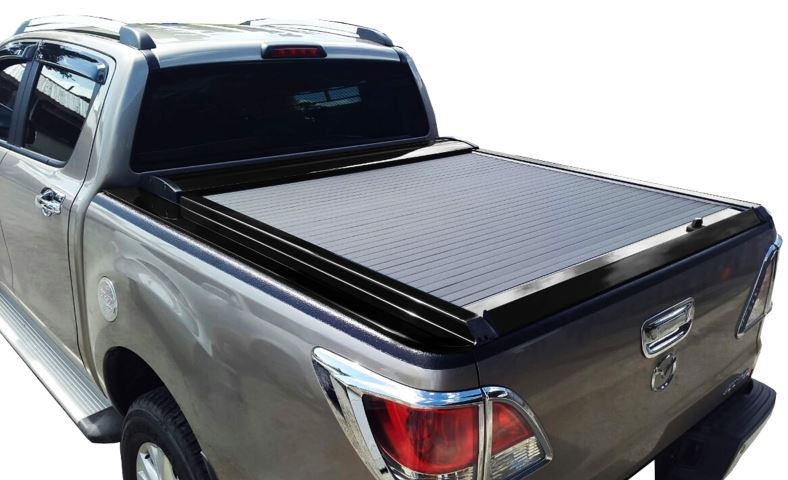 MAZDA BT 50 double cab ab 2007-2011 SOT 130 black matt Laderaumabdeckung - Rollverdeck