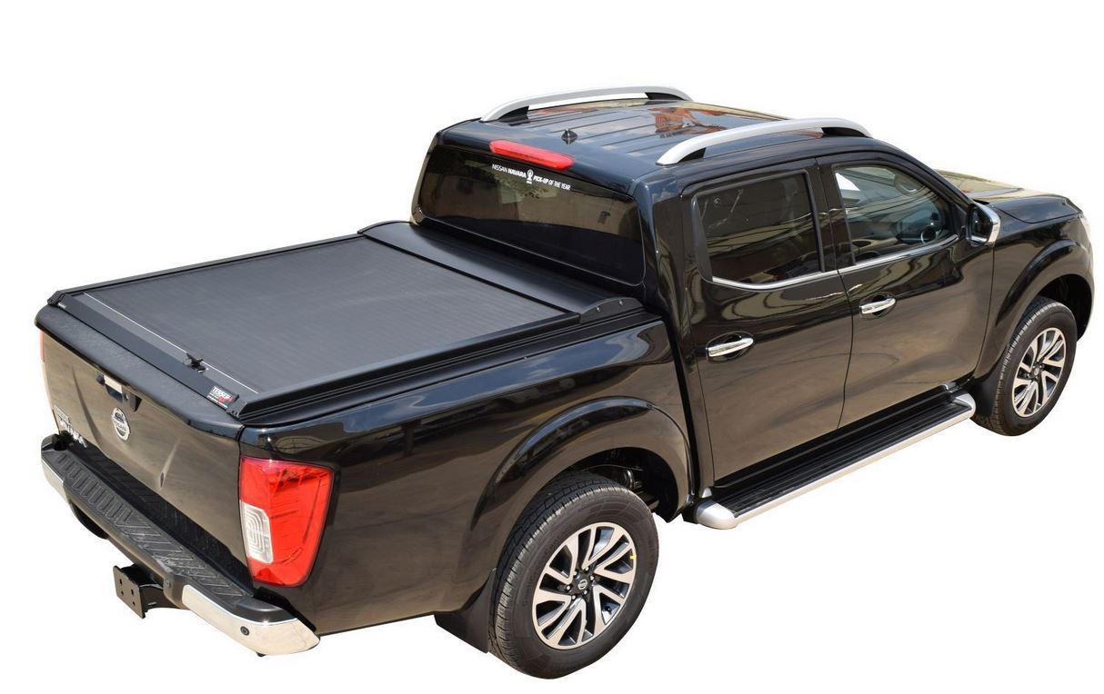 NISSAN Navara D22 NP-300 Double Cab 2001-2005 SOT 130 black matt Laderaumabdeckung - Rollverdeck