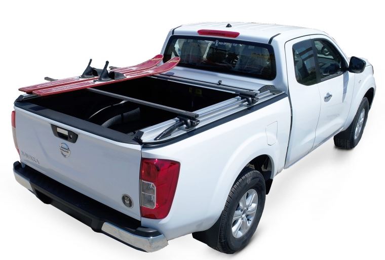 NISSAN Navara D22 NP-300 Space Cab SOT 1303 SILVER Rollverdeck - Laderaumabdeckung