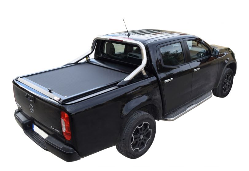 Laderaumabdeckung – Rollverdeck für Mercedes Benz X-Klasse Doppel Cab SOT 13191 mit original OEM Rollbar black matt 054XKLASSE13191BLACK – Bild 4