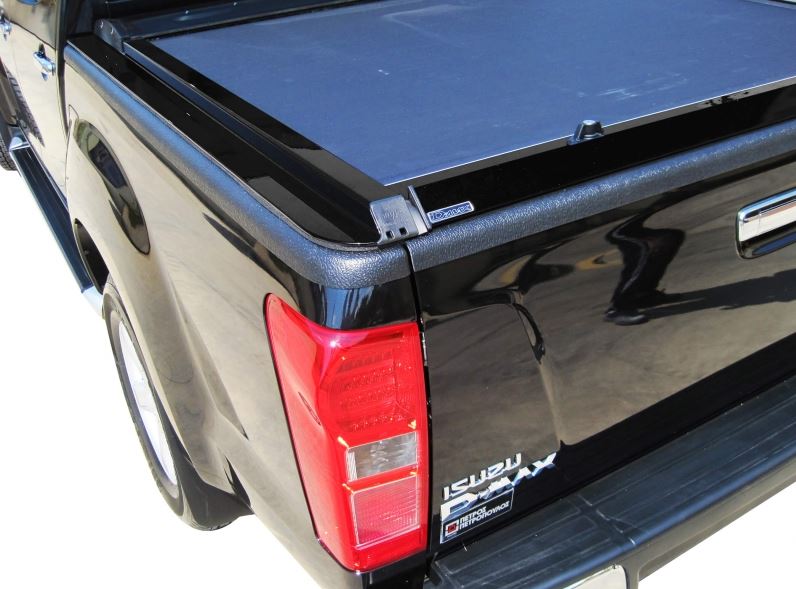 ISUZU D-Max D/C Double Cab 2003-2007 SOT 130 black matt Laderaumabdeckung - Rollverdeck
