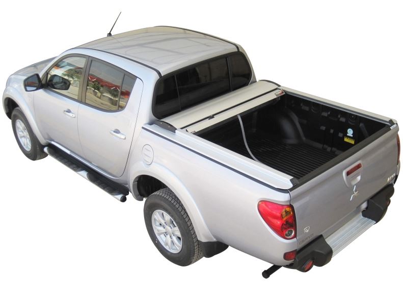 Mitsubishi L200 2006-08/2015 Double Cab Longbed SOT 130 Aluminium eloxiert Laderaumabdeckung