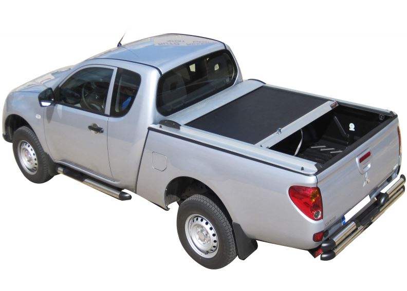 ITSUBISHI L200 (Triton) 2006-2010 Space Cab SOT 1303 Aluminium eloxiert Laderaumabdeckung