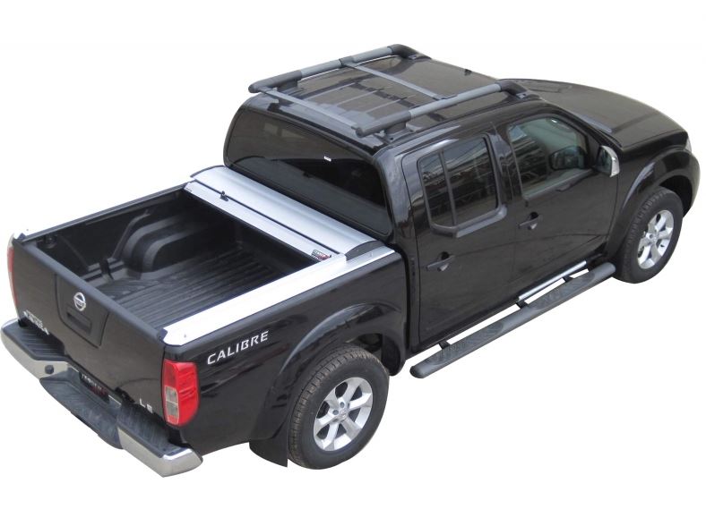 NISSAN Navara D40 Double Cab 165cm SOT 1302 Aluminium eloxiert Laderaumabdeckung - Rollverdeck