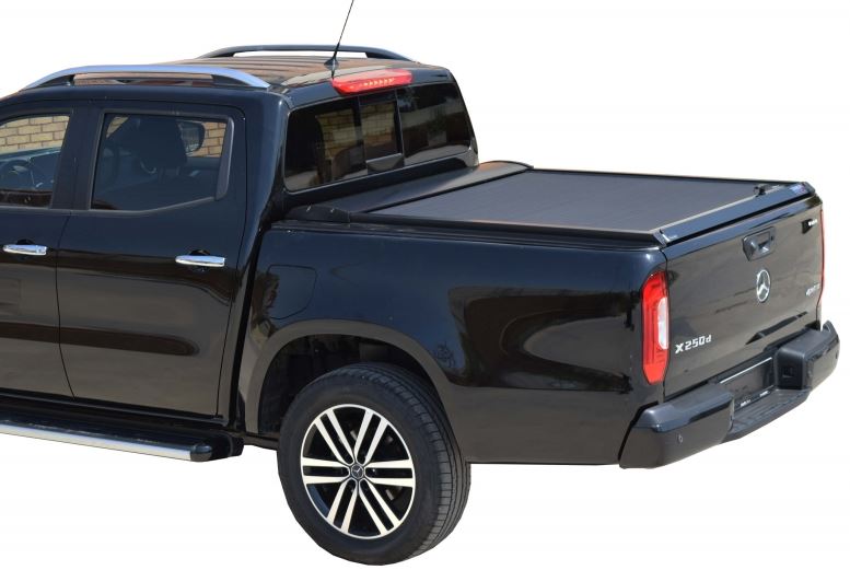 Laderaumabdeckung – Rollverdeck für Mercedes Benz X-Klasse Doppel Cab SOT 1319 black matt 054XKLASSE1319Black – Bild 5