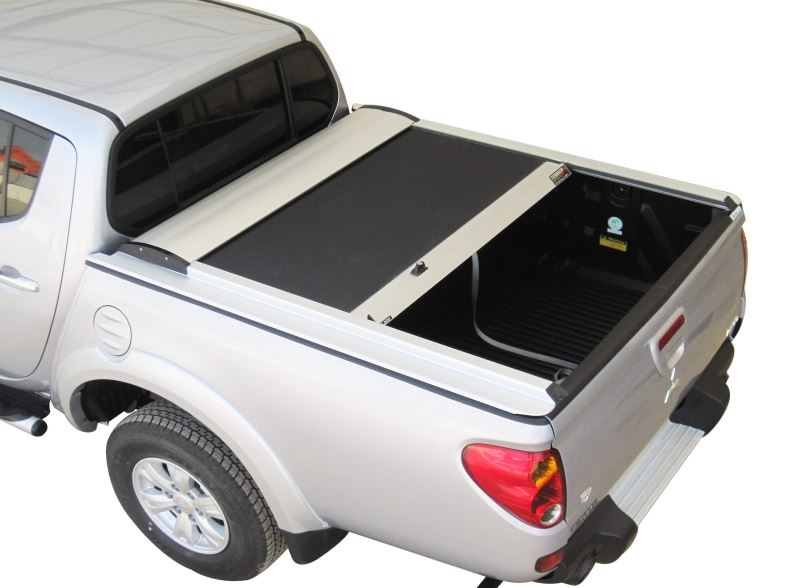 Mitsubishi L200 2006-08/2015 Double Cab Longbed SOT 130 Aluminium eloxiert Laderaumabdeckung