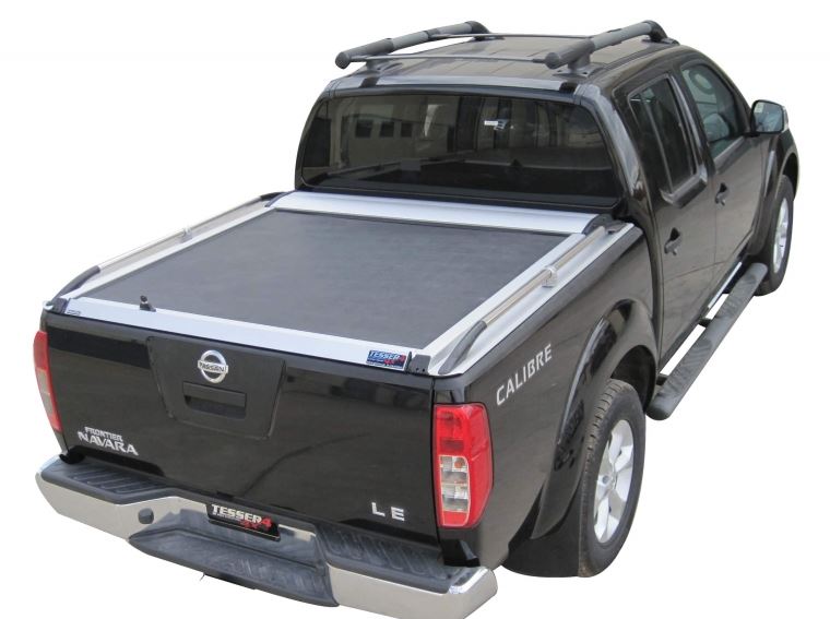 NISSAN Navara D40 Double Cab 165cm SOT 1302 Aluminium eloxiert Laderaumabdeckung - Rollverdeck