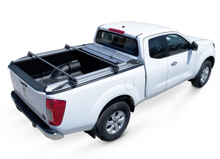 NISSAN Navara D22 NP-300 Space Cab SOT 1303 SILVER Rollverdeck - Laderaumabdeckung