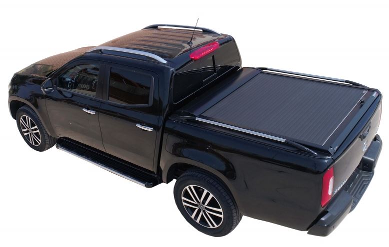 Laderaumabdeckung – Rollverdeck für Mercedes Benz X-Klasse Doppel Cab SOT 1319 black matt 054XKLASSE1319Black – Bild 6