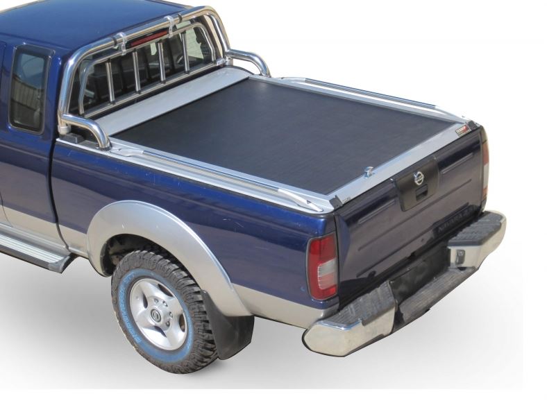NISSAN Navara D22 NP-300 Space Cab SOT 1303 SILVER Rollverdeck - Laderaumabdeckung