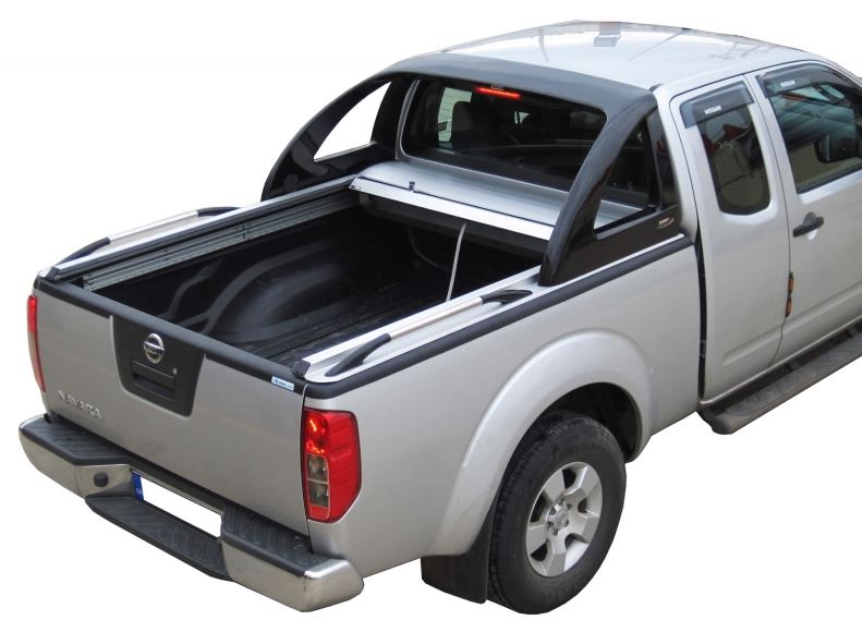 NISSAN D40 Navara Space Cab SOT 1303 Aluminium eloxiert Laderaumabdeckung - Rollverdeck