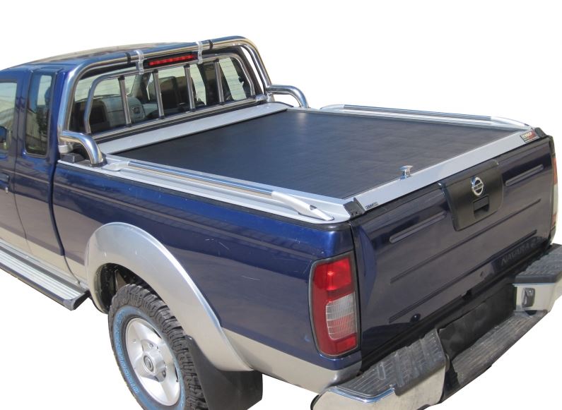 NISSAN Navara D22 NP-300 Space Cab SOT 1303 SILVER Rollverdeck - Laderaumabdeckung