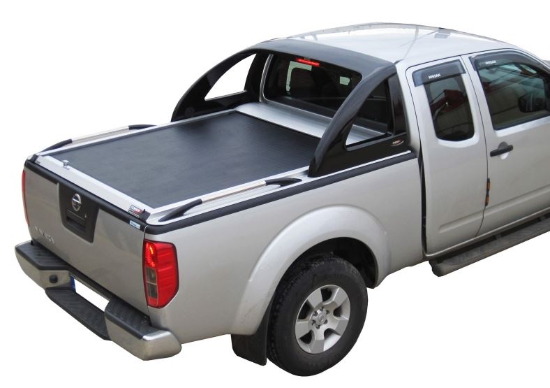 NISSAN D40 Navara Space Cab SOT 1303 Aluminium eloxiert Laderaumabdeckung - Rollverdeck