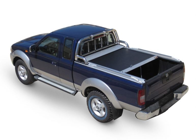 NISSAN Navara D22 NP-300 Space Cab SOT 1303 SILVER Rollverdeck - Laderaumabdeckung