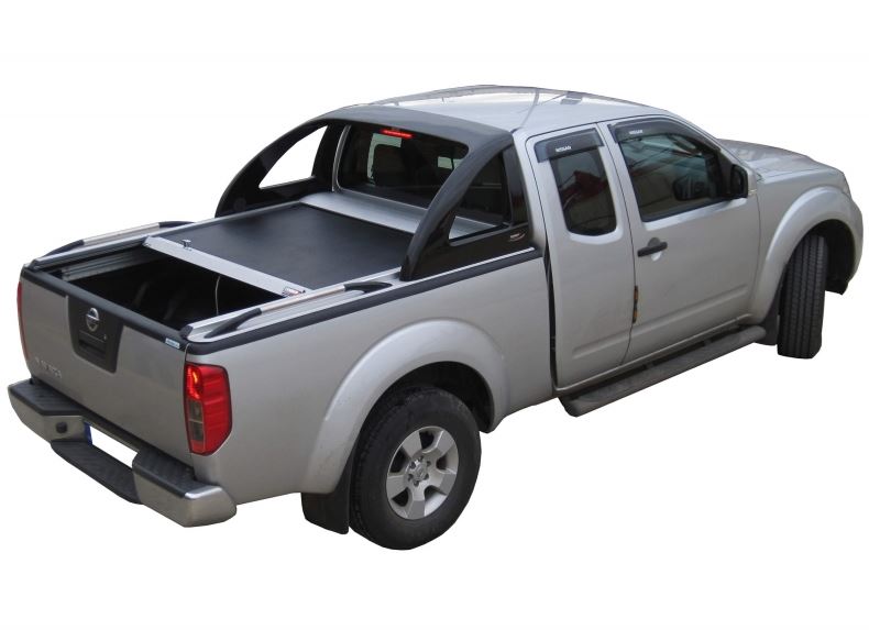 NISSAN D40 Navara Space Cab SOT 1303 Aluminium eloxiert Laderaumabdeckung - Rollverdeck
