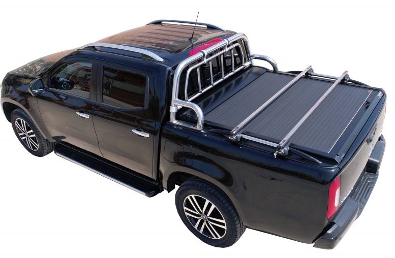 Laderaumabdeckung – Rollverdeck für Mercedes Benz X-Klasse Doppel Cab SOT 1319 black matt 054XKLASSE1319Black – Bild 10