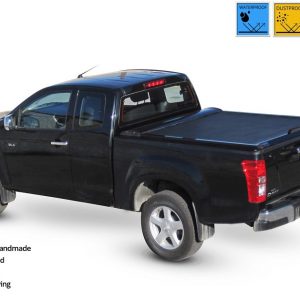 Laderaumabdeckung - Rollverdeck für ISUZU D-Max Space Cab 2007-2011 SOT 1303 black matt